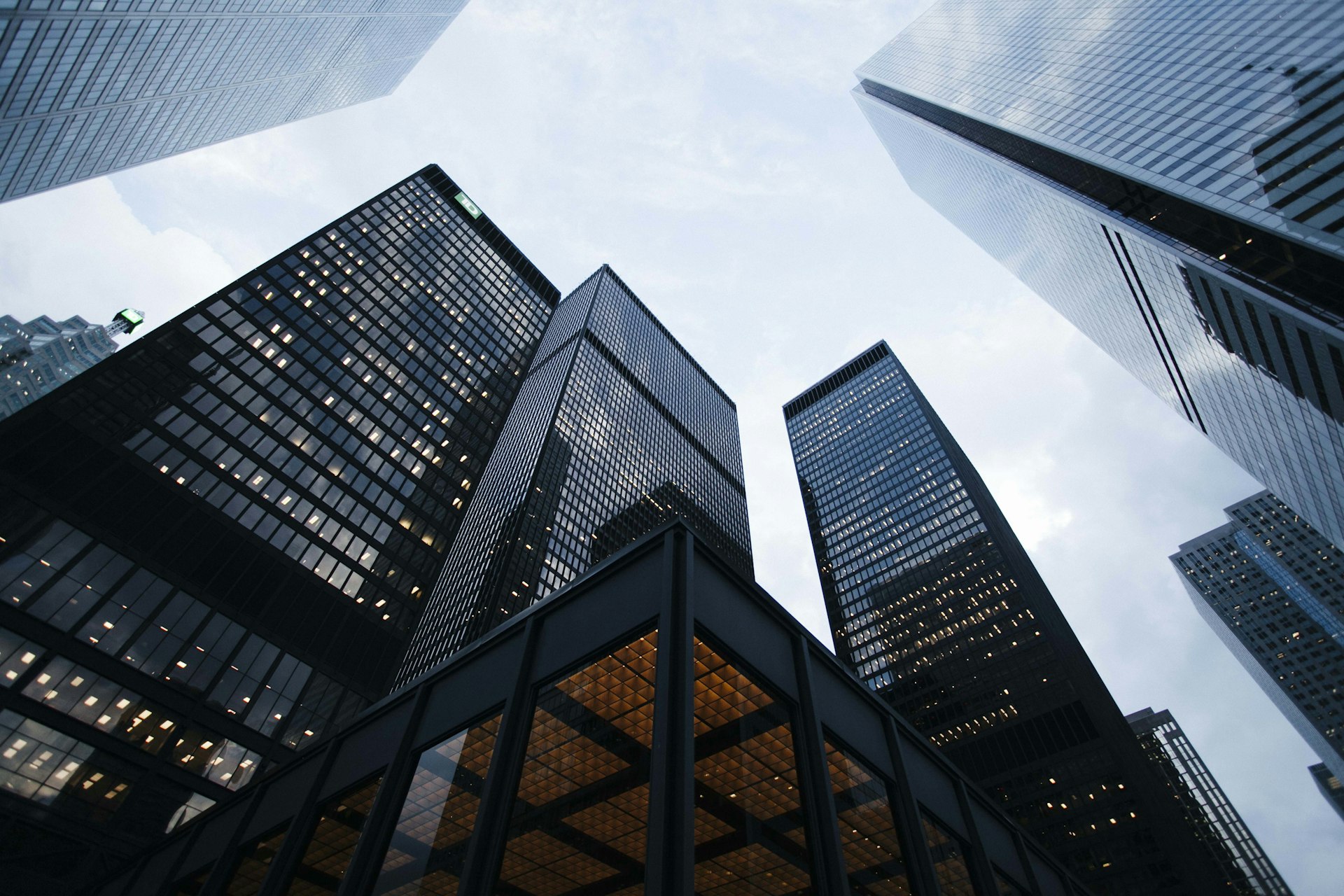Modern Commercial Architectural Skyscraper Facade
